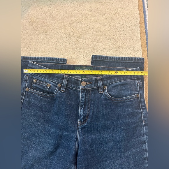 Lauren Jeans Co. Lauren Ralph Lauren Women's 6P Y2K Classic Straight Blue Jeans - Picture 13 of 15